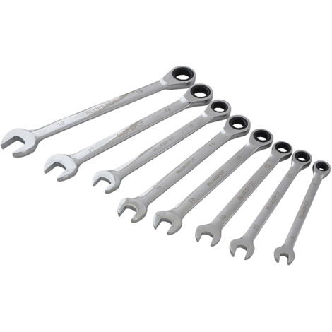 BlueSpot Tools 04310 Ratchet Spanner Set, 8 Piece B/S04310 (1/5)