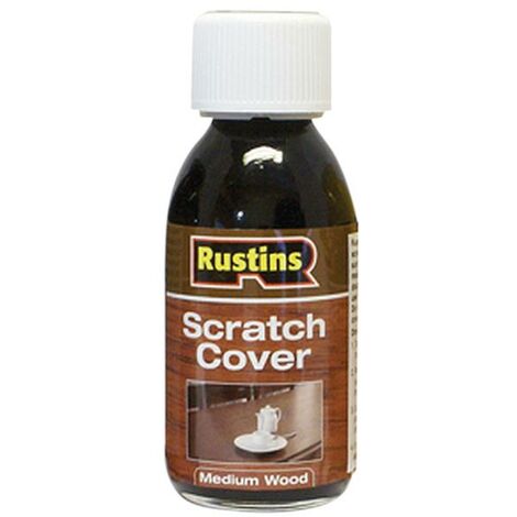 Rustins Scratch Cover Wax for Wood - Medium Shade 125ml