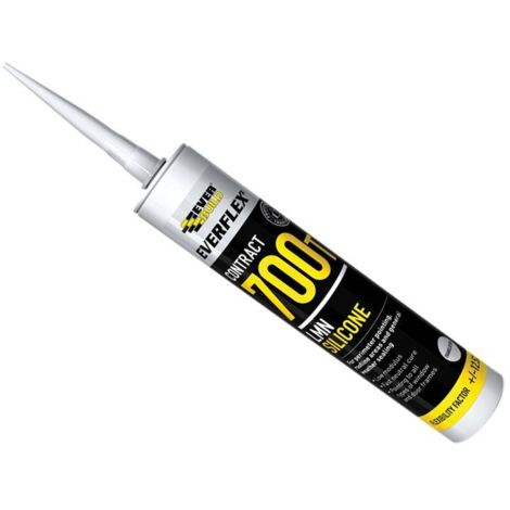 Everbuild Pvcu & Roofing Silicone Sealant C3 Translucent 700T