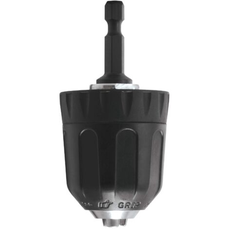 TREND SNAP/HKLC/6 Keyless Chuck with 1/4in Hex Shank Adapter 0.8-6mm Capacity (1/7)
