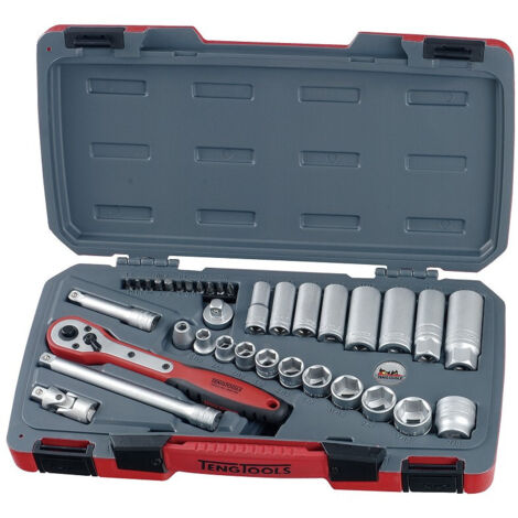 Teng T3835Af Socket Set 35 A/F 3/8In Drive