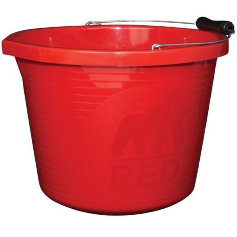 Red Gorilla PRM/R Premium Bucket 14 litre (3 gallon) - Red GORPRMR