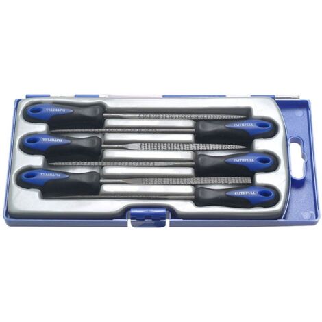 Faithfull Precision Needle Rasp Set 6 Piece FAIPPWRASP