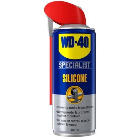 WD-40 Specialist Silicone Aerosol 400ml - Non-Staining Lubricant
