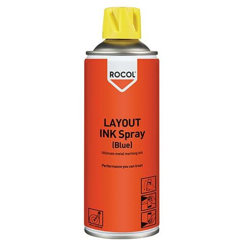 Rocol Layout Ink Spray Blue 400ml (1/3)