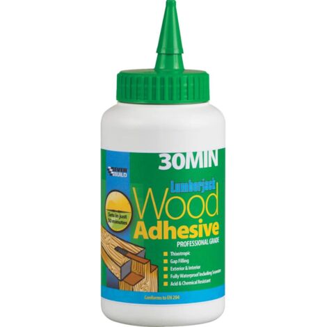 Everbuild Lumberjack 30Min Polyurethane Wood Adhesive 750G (1/2)