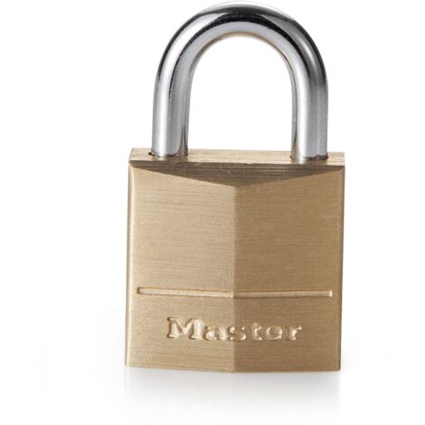Solid Brass 20mm Padlock 3-Pin MLK120