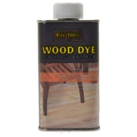 Rustins WDEB1000 Wood Dye Ebony 1 litre RUSWDE1L