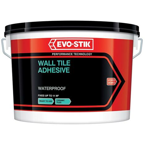EVO-STIK 30811582 Waterproof Wall Tile Adhesive 1 litre EVO416703