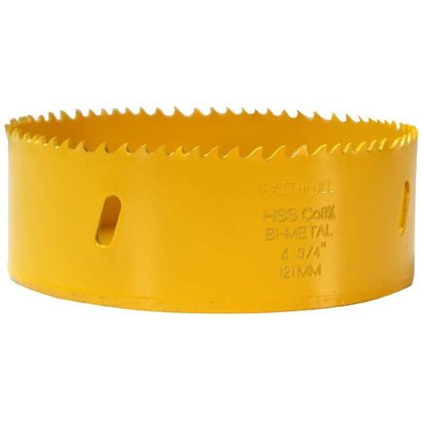 Faithfull Varipitch 121mm Bi-Metal Holesaw with HSS Teeth - Model FAIHSVP121 (1/4)