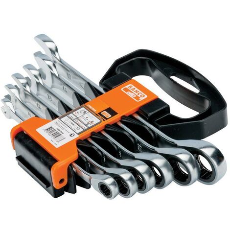 Bahco 1RM Ratcheting Combination Wrench Set (1/3)