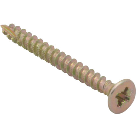 ForgeFix Spectre™ PZ Compatible Wood Screw CSK ZYP 5.0 x 40mm Box 500 FORSPE540YB