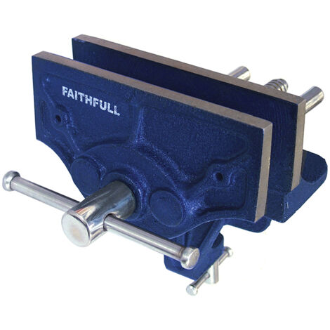 Faithfull 34 Woodcraft Vice 150mm (6in) - Clamp Mount FAIV34