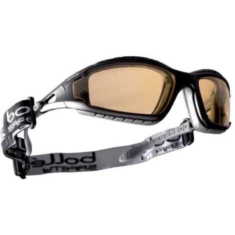 Bolle Safety TRACPSJ TRACKER PLATINUM Safety Goggles Vented Yellow BOLTRACPSJ