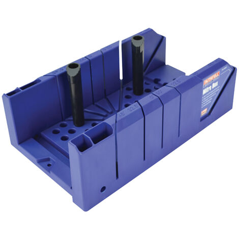 Faithfull Plastic Mitre Box with Pegs 310mm (12.1/4in) FAIMBP