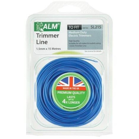 ALM Manufacturing SL215 Medium-Duty Trimmer Line 1.5mm x 15m ALMSL215
