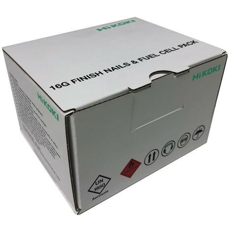 HiKOKI Second Fix Straight Nail 25mm & Fuel (Pack 5000)