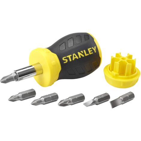 STANLEY 0-66-357 Stubby Screwdriver - Non Ratchet STA066357