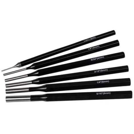 Roughneck 31-178 Parallel Pin Punch Set 6 Piece ROU31178 (1/2)