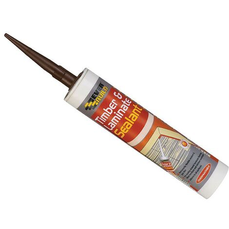 Everbuild Sika Timber & Laminate Sealant Oak 290ml EVBTIMBOAK