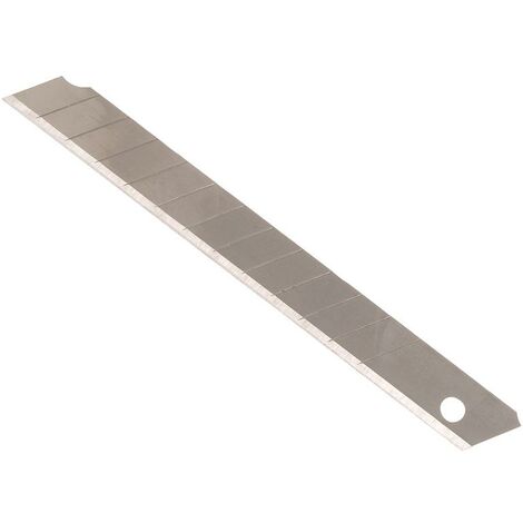 Stanley Replacement Trimming Blades – 9mm Width, 12 Break Points, 10 Pieces per Dispenser