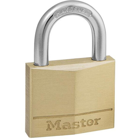 Master Lock 40mm Brass Padlock - Secure Your Belongings
