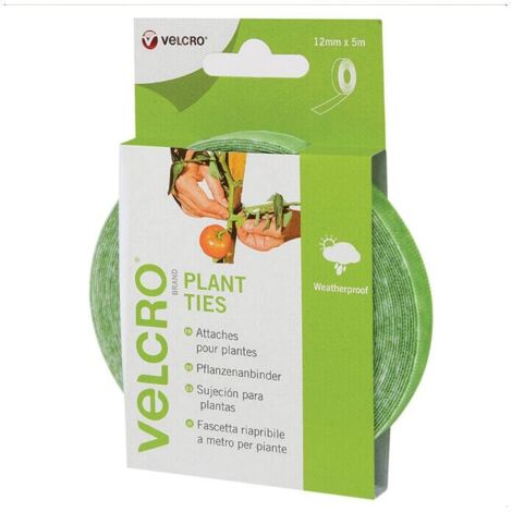 VELCRO Brand 63202 VELCRO Brand ONE-WRAP Plant Ties 12mm x 5m Green VEL60202