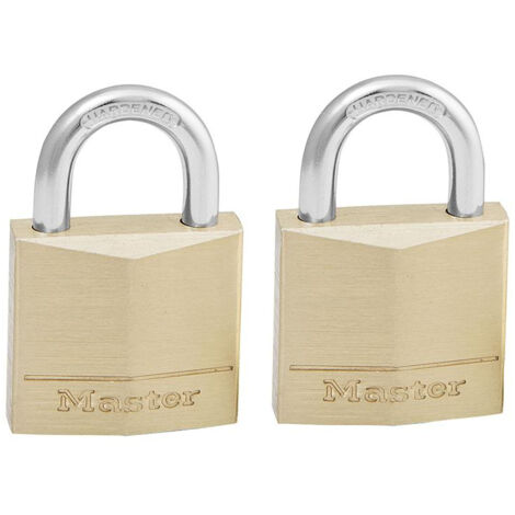 Master Lock Brass Padlocks - 30mm Keyed Alike, Durable Security