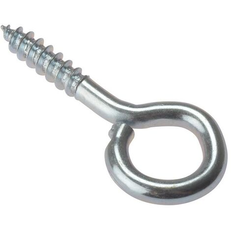 Forgefix Screw Eyes Zinc Plated 65mm x 14G