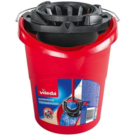 Vileda 152391 SuperMocio Bucket & Torsion Wringer VIL152391