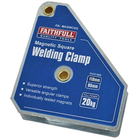 Faithfull AMC4971 Welding Magnet Square 100 x 95mm FAIMAGWCSQ