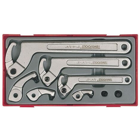 Teng Tthp08 8 Piece Hook & Pin Wrench Set (1/3)