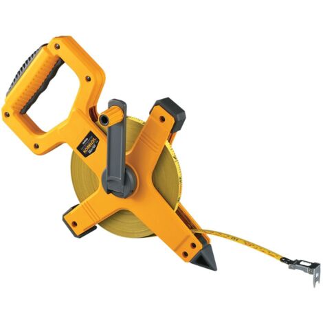 Komelon Unigrip Long Steel Tape Measure LU50E/E 50m/165ft, 13mm Blade, ABS Open Frame (1/4)