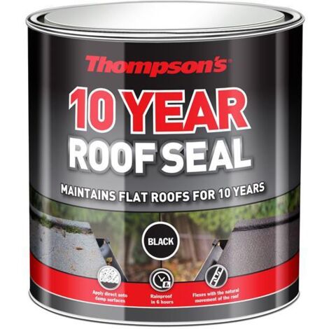 Ronseal 30144 Thompson's Roof Seal Black 2.5 litre RSLHPRS25L