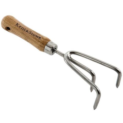Kent & Stowe Hand 3-Prong Cultivator