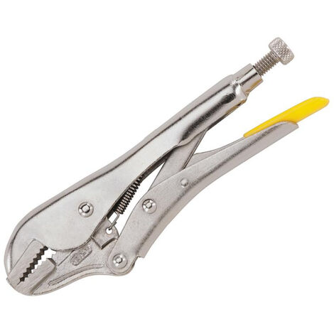 Stanley 9" Straight Jaw Locking Pliers - Durable& Safe Grip