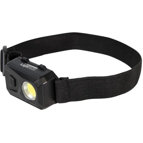 Lighthouse Compact LED Headlight HL-H0606, 150 lumens, COB LED, 3x AAA included (1/3)