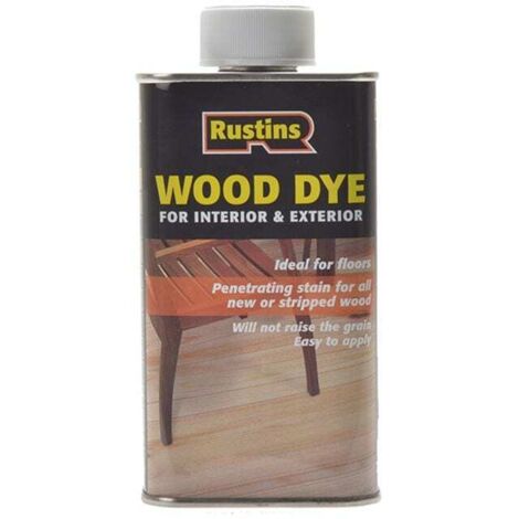 Rustins WDMO1000 Wood Dye Medium Oak 1 litre RUSWDMO1L