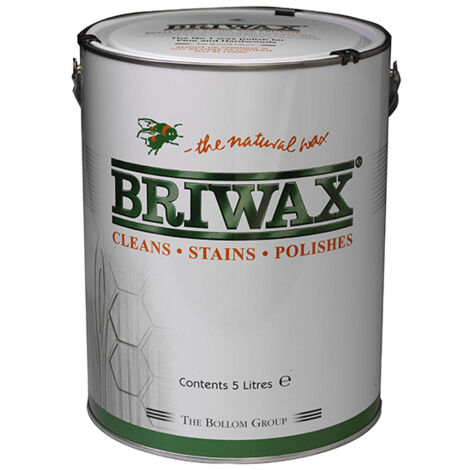 Briwax BW0303161305 Wax Polish Original Dark Oak 5 litre BRWWPDO5