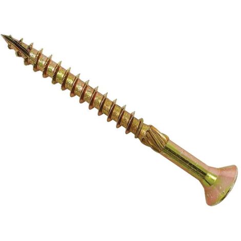 ForgeFix Spectre™ PZ Compatible Wood Screw CSK ZYP 5.0 x 70mm Box 300 FORSPE570YB