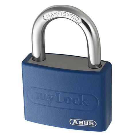 ABUS T65AL 40mm Aluminium Padlock Blue Keyed Alike Key 6401
