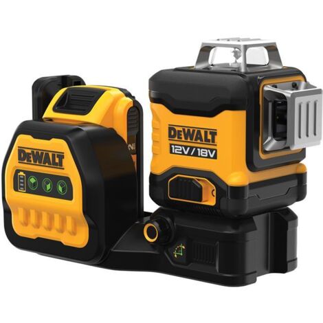 DEWALT DCE089D1G18 3 x 360° Green Multi-Line Laser 12/18V 1 x 2.0Ah Li-ion DEW089D1G18 (1/5)