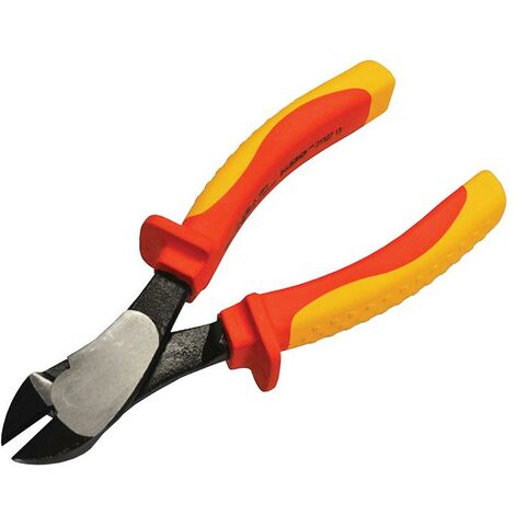 Faithfull VDE01007 VDE Heavy-Duty Diagonal Cutters 190mm FAIPLVDEDC7H (1/3)