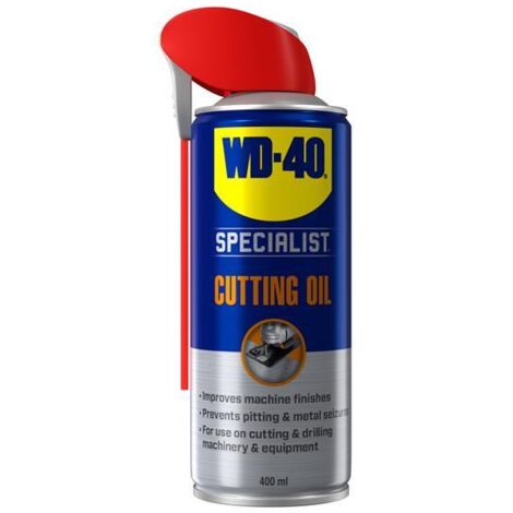 WD-40 Specialist Multi-Purpose Cutting Oil 400ml Aerosol for Metal Cutting and Lubrication