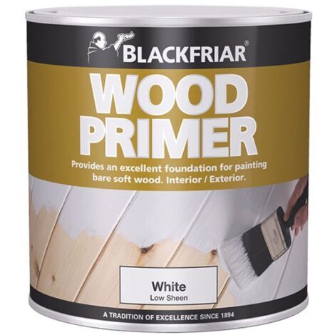 Blackfriar BF0370001F1 Wood Primer White 250ml BKFWPW250