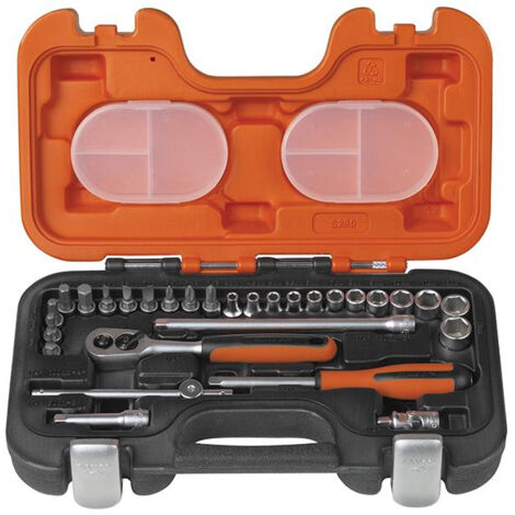 Bahco S290 29-Piece Metric 1/4in Drive Socket Set