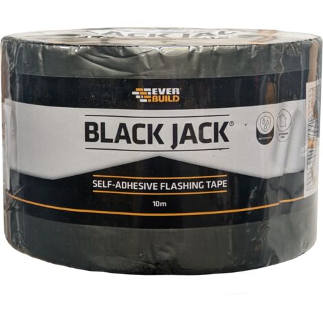 Everbuild Black Jack Flashing Tape Trade 100mm x 10m (1/3)