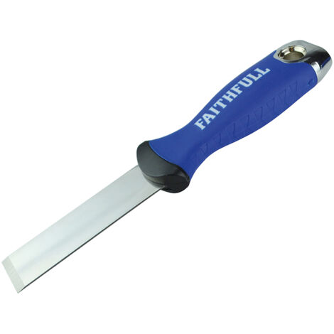 Faithfull 4820 Soft Grip Stripping Knife 25mm FAISGSK25ME