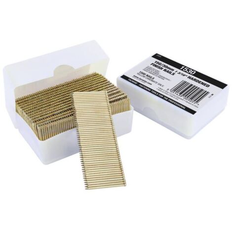 Tacwise 1530 15G 30mm Hardened Finish Nails Galvanised 1500 Pack for EHS50V
