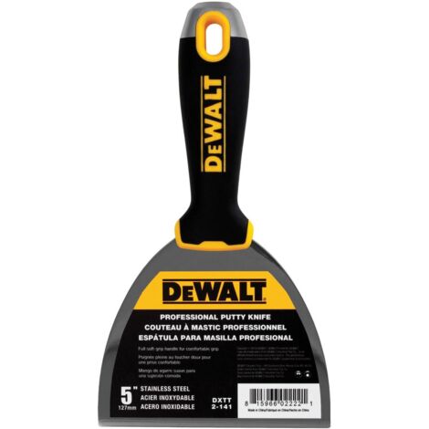 DEWALT Drywall EU2-141 Hammer End Jointing/Filling Knife 125mm (5in) DDW2141